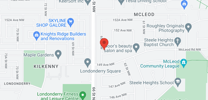 map of 15007 65 ST NW